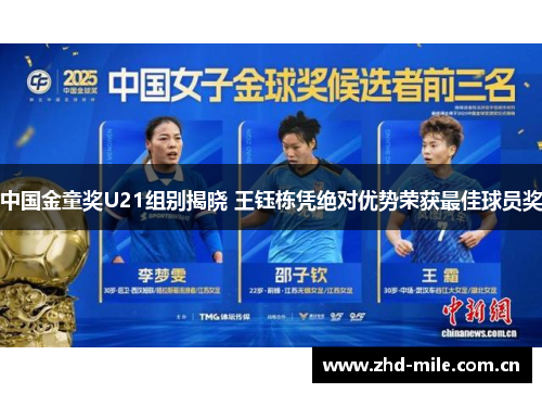 中国金童奖U21组别揭晓 王钰栋凭绝对优势荣获最佳球员奖